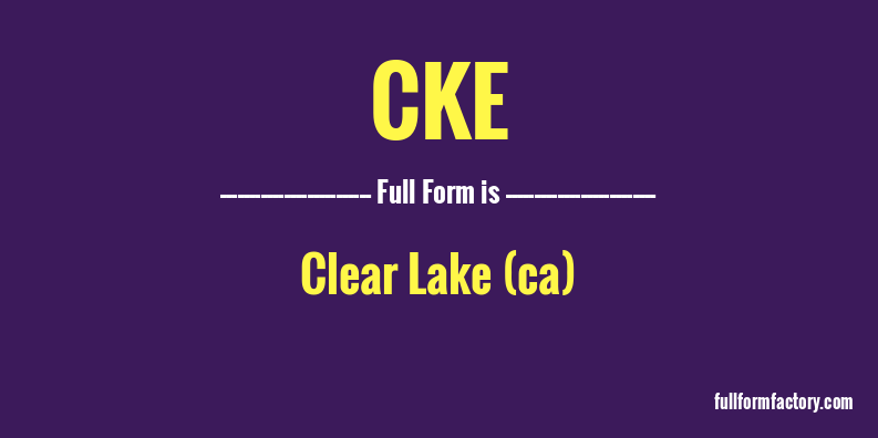 cke-full-form