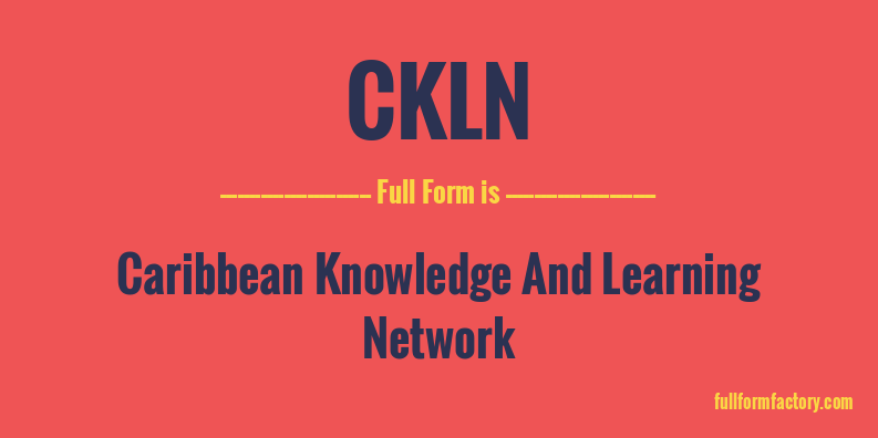 ckln-full-form