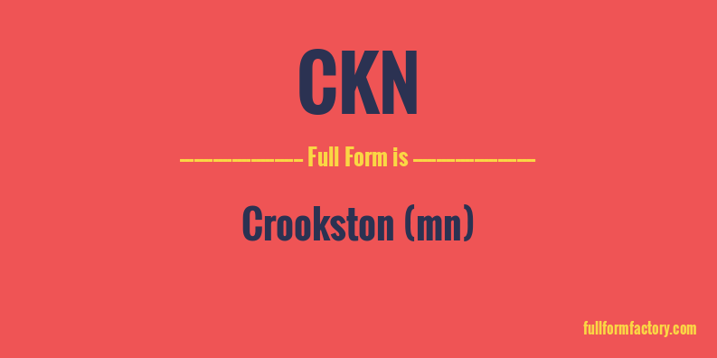 ckn-full-form
