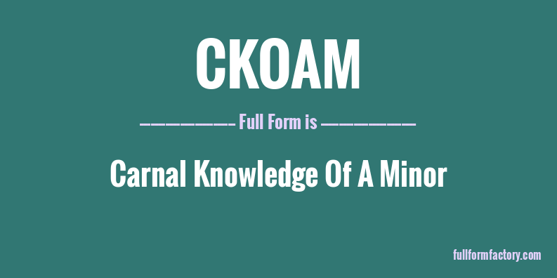 ckoam-full-form