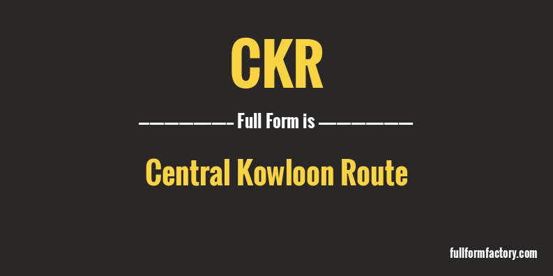 ckr-full-form
