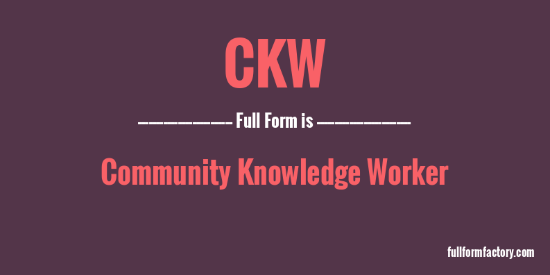 ckw-full-form