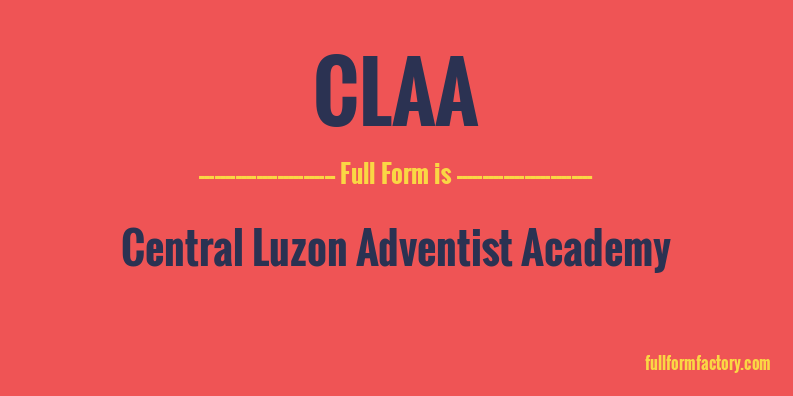 claa-full-form