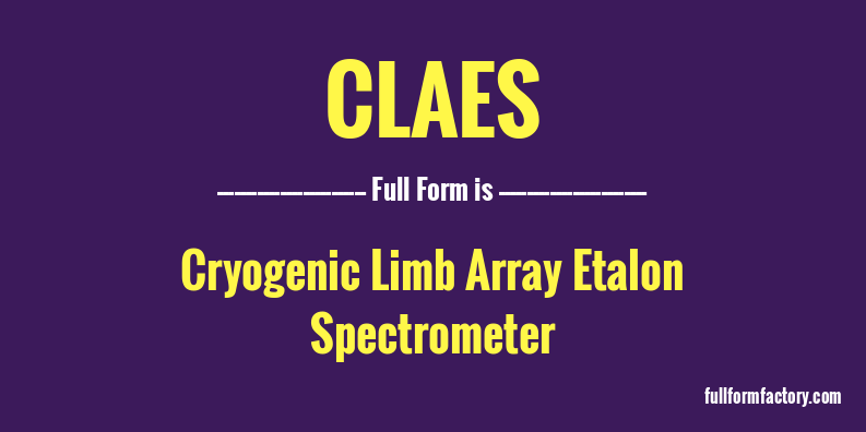 claes-full-form