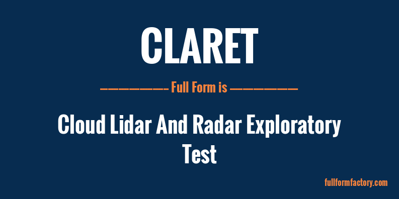 claret-full-form
