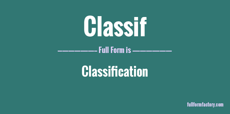 classif-full-form