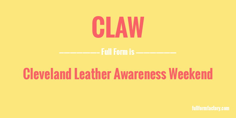 claw-full-form