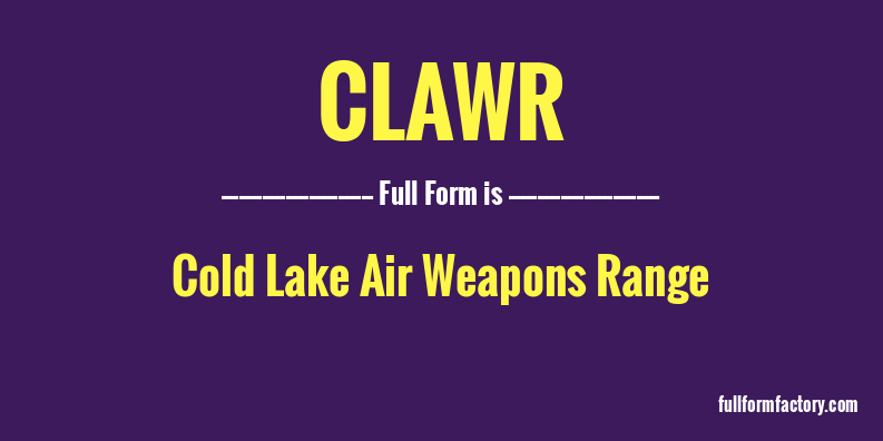 clawr-full-form