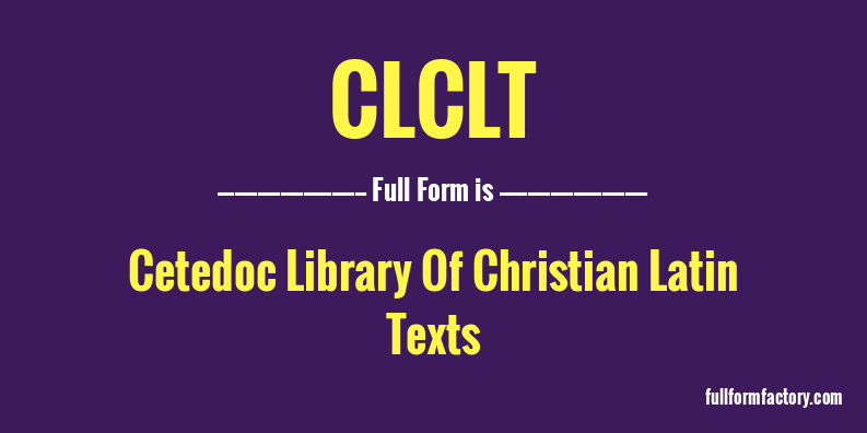 clclt-full-form