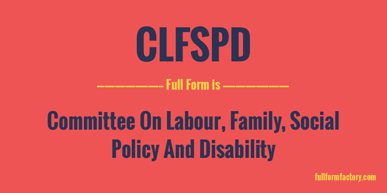 clfspd-full-form