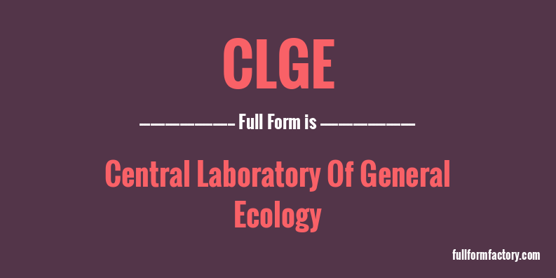 clge-full-form