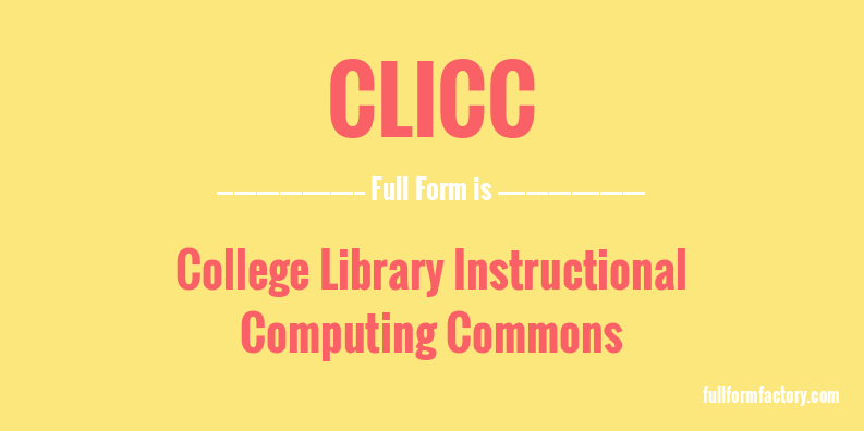 clicc-full-form