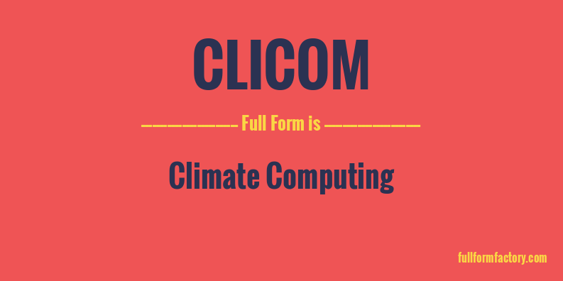 clicom-full-form