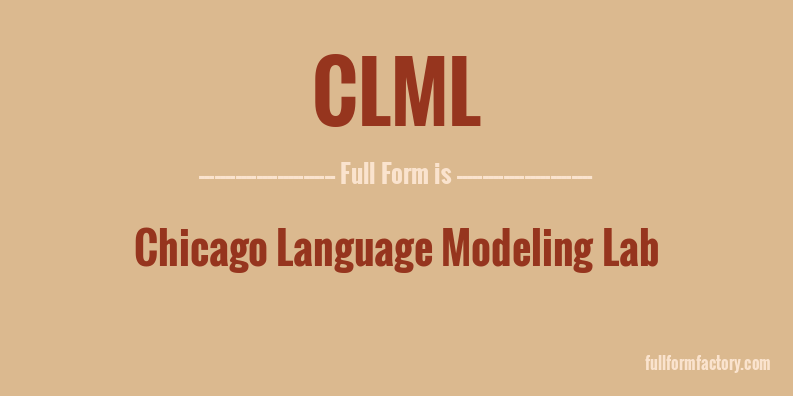 clml-full-form
