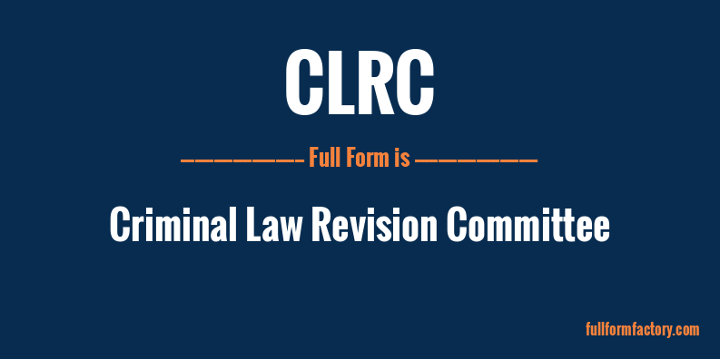 clrc-full-form