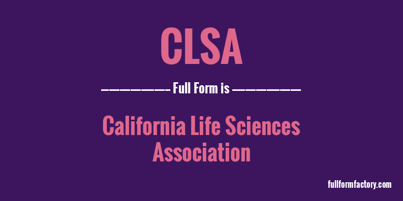 clsa-full-form