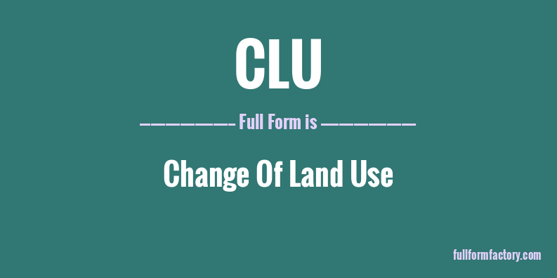 clu-full-form