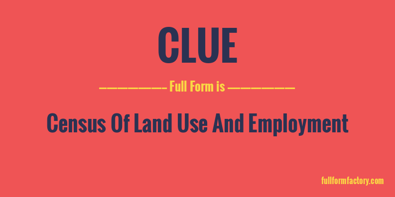 clue-full-form
