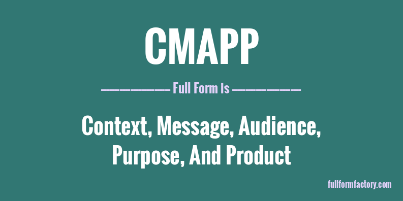 cmapp-full-form