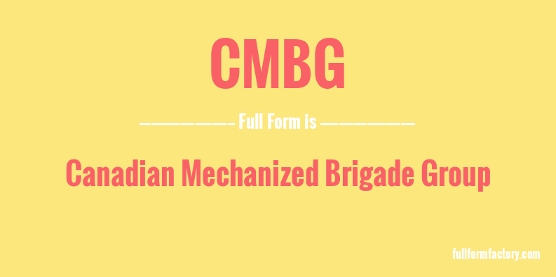 cmbg-full-form