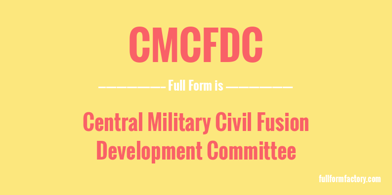 cmcfdc-full-form