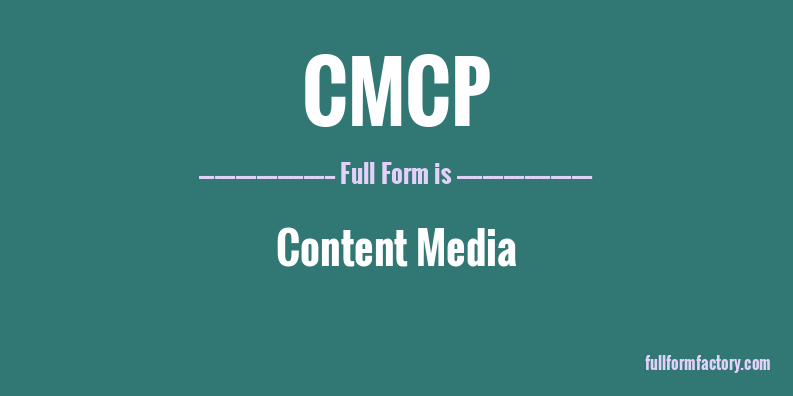 cmcp-full-form