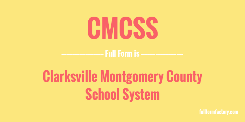 cmcss-full-form