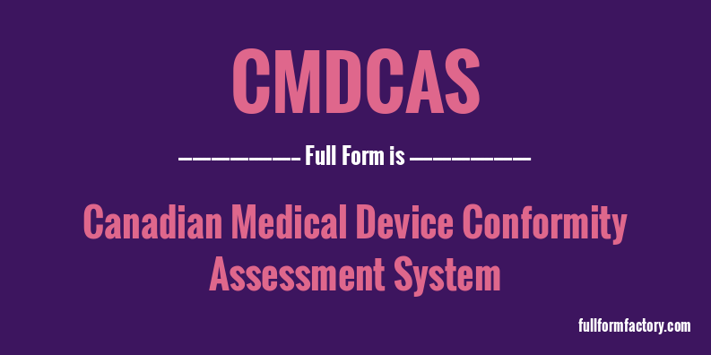 cmdcas-full-form