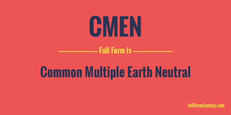 cmen-full-form