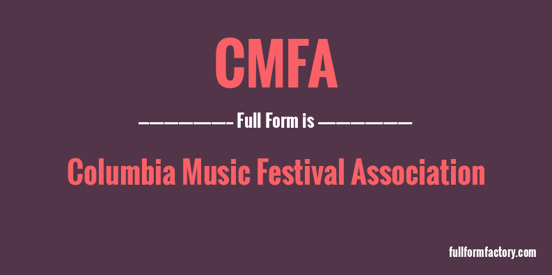 cmfa-full-form