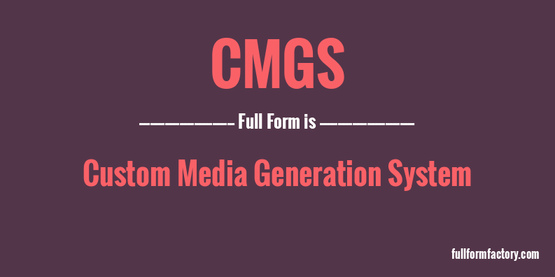 cmgs-full-form