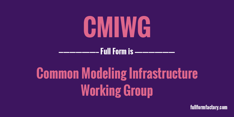 cmiwg-full-form