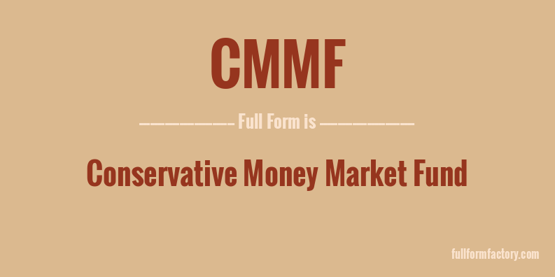 cmmf-full-form