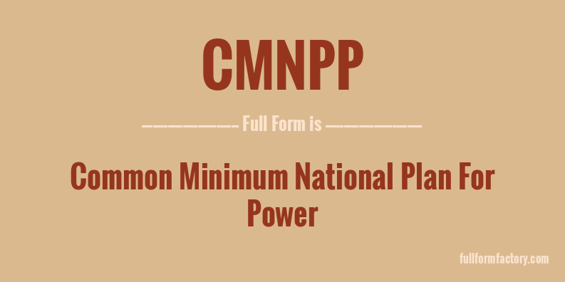 cmnpp-full-form
