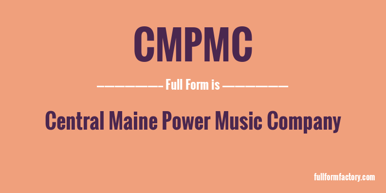 cmpmc-full-form