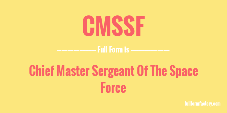 cmssf-full-form