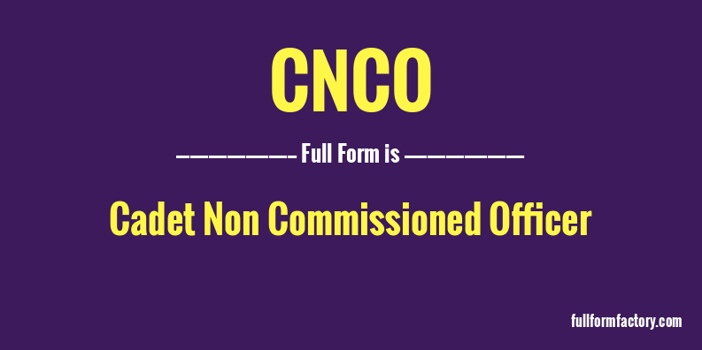 cnco-full-form