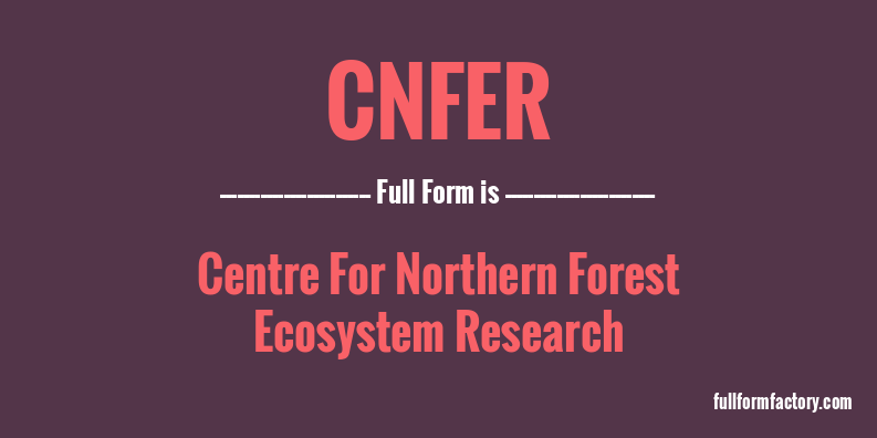 cnfer-full-form