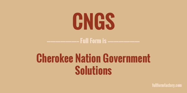 cngs-full-form