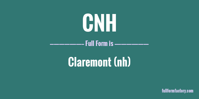 cnh-full-form