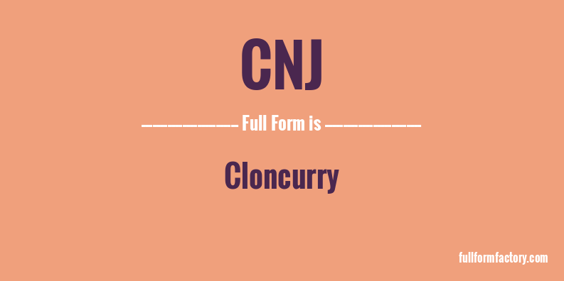 cnj-full-form