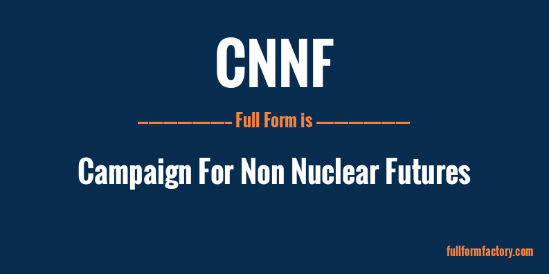 cnnf-full-form