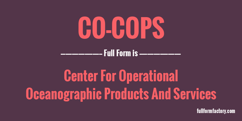co-cops-full-form