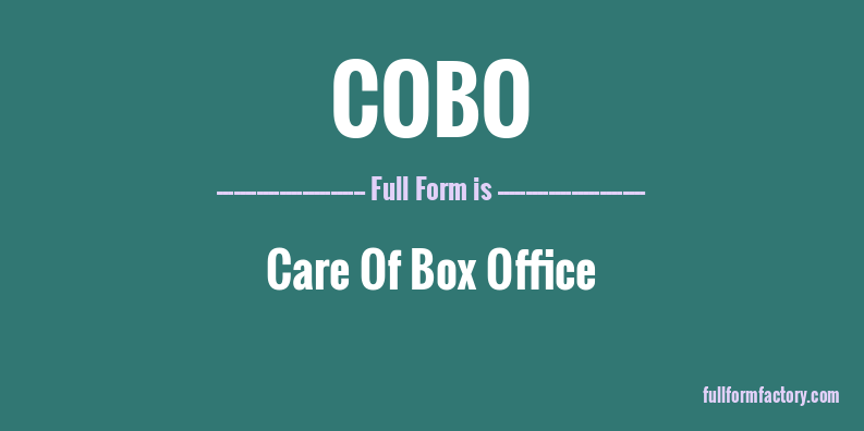 cobo-full-form