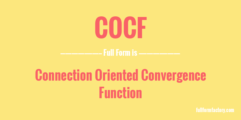 cocf-full-form