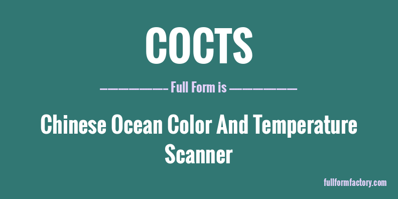 cocts-full-form