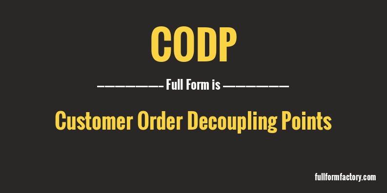 codp-full-form