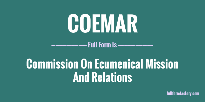coemar-full-form