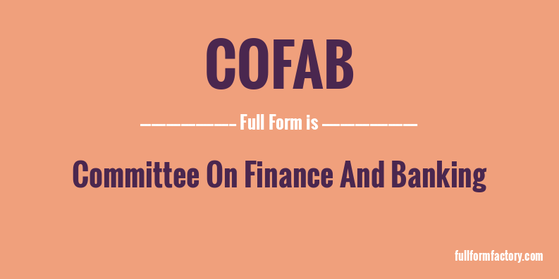 cofab-full-form