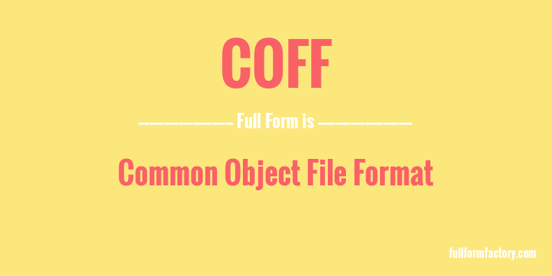 coff-full-form